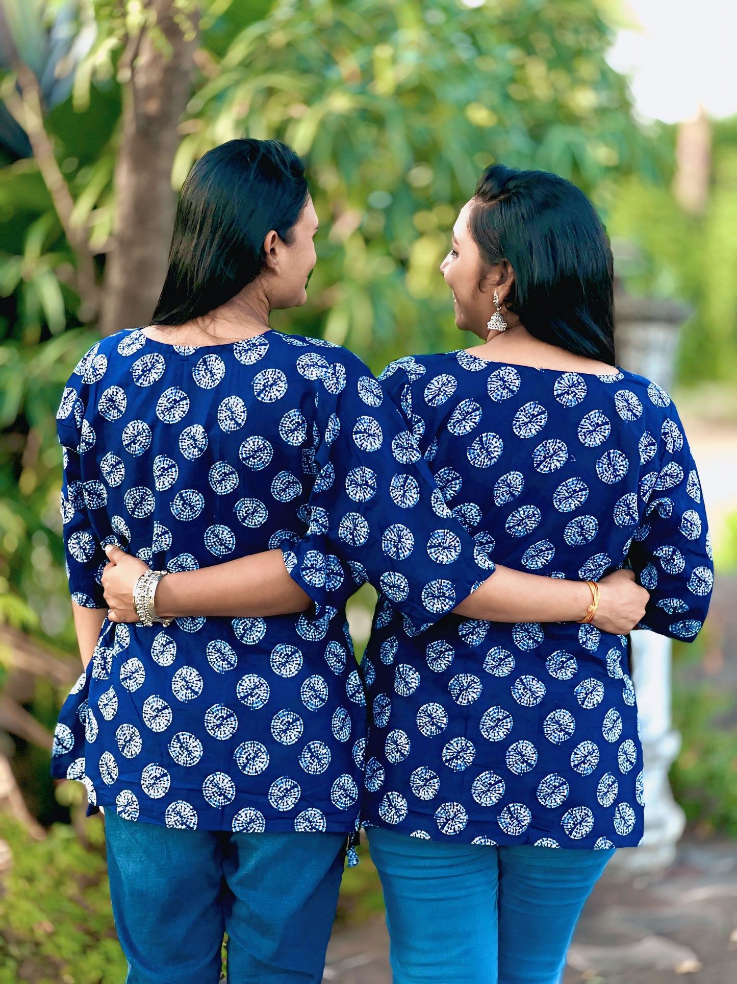 Blockprint Breeze kurti